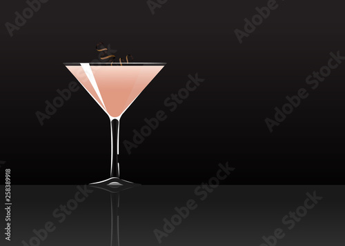 Official cocktail icon, The Unforgettable Alexander