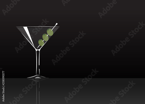 Official cocktail icon, The Unforgettable Dry Martini