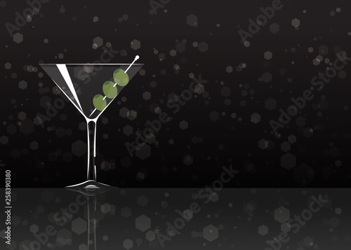 Official cocktail icon, The Unforgettable Dry Martini