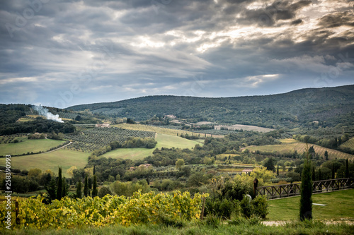 Beautiful Tuscany landscape