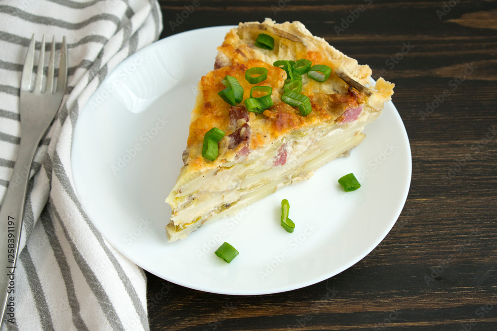 Corned Beef, Cabbage, and Potato Gratin