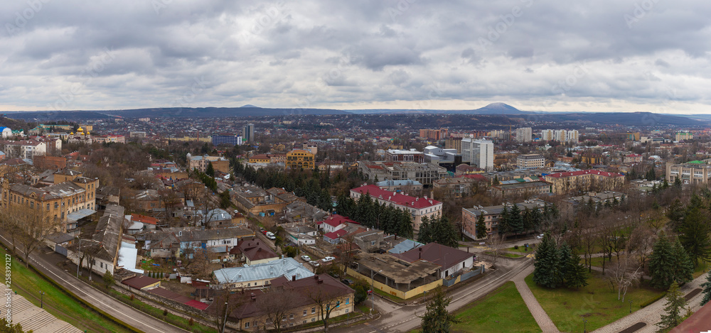 Panorama of Pyatigorsk in March