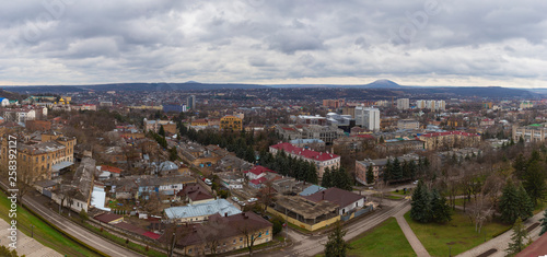 Panorama of Pyatigorsk in March