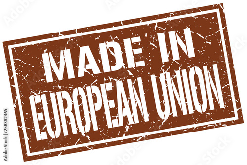 made in european union stamp