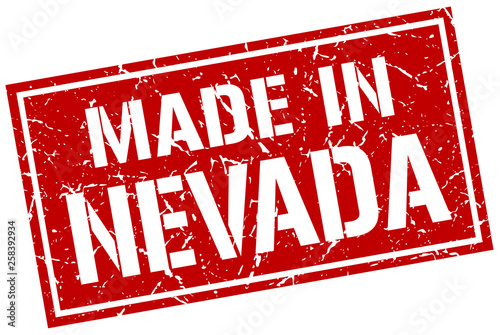 made in Nevada stamp