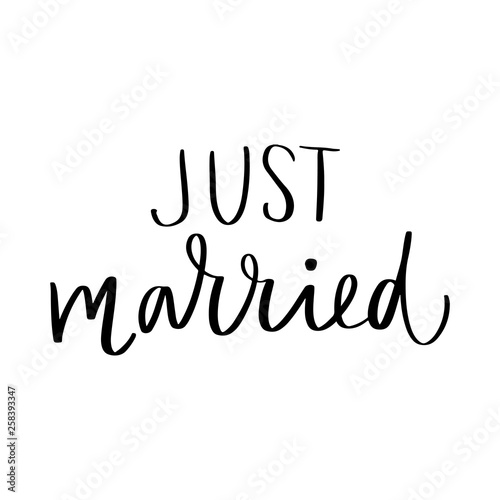 Vector hand drawn lettering phrase about love.