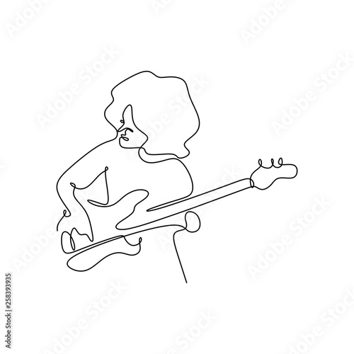 continuous line drawing of ...