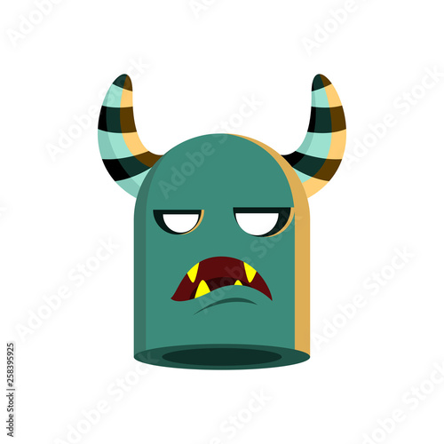 Monster Head Character Illustration Design
