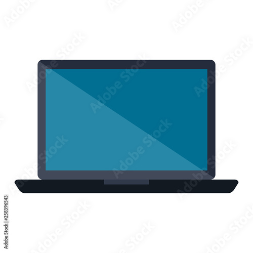 laptop computer isolated icon