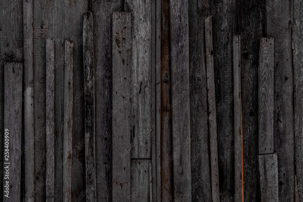 background texture wooden wall without paint black background texture wooden wall without paint black