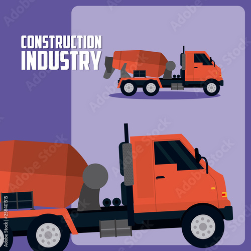 Construction industry concept