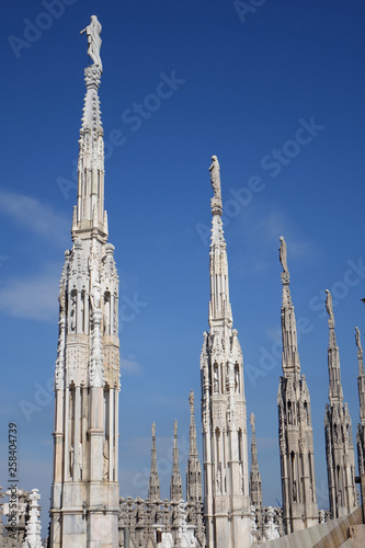Milan  Italy. Milan Cathedral  Duomo di Milano