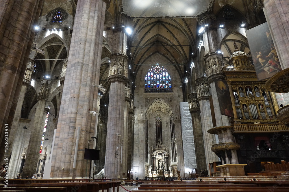 Milan, Italy. Milan Cathedral, Duomo di Milano