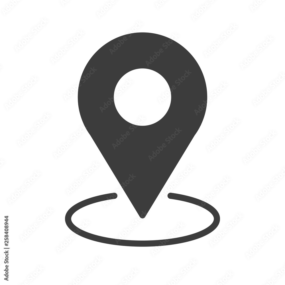 Map pointer vector icon in modern flat style isolated. Symbol map pointer is good for your web design. Map pointer vector icon in modern flat style isolated. Symbol map pointer is good for your web design.