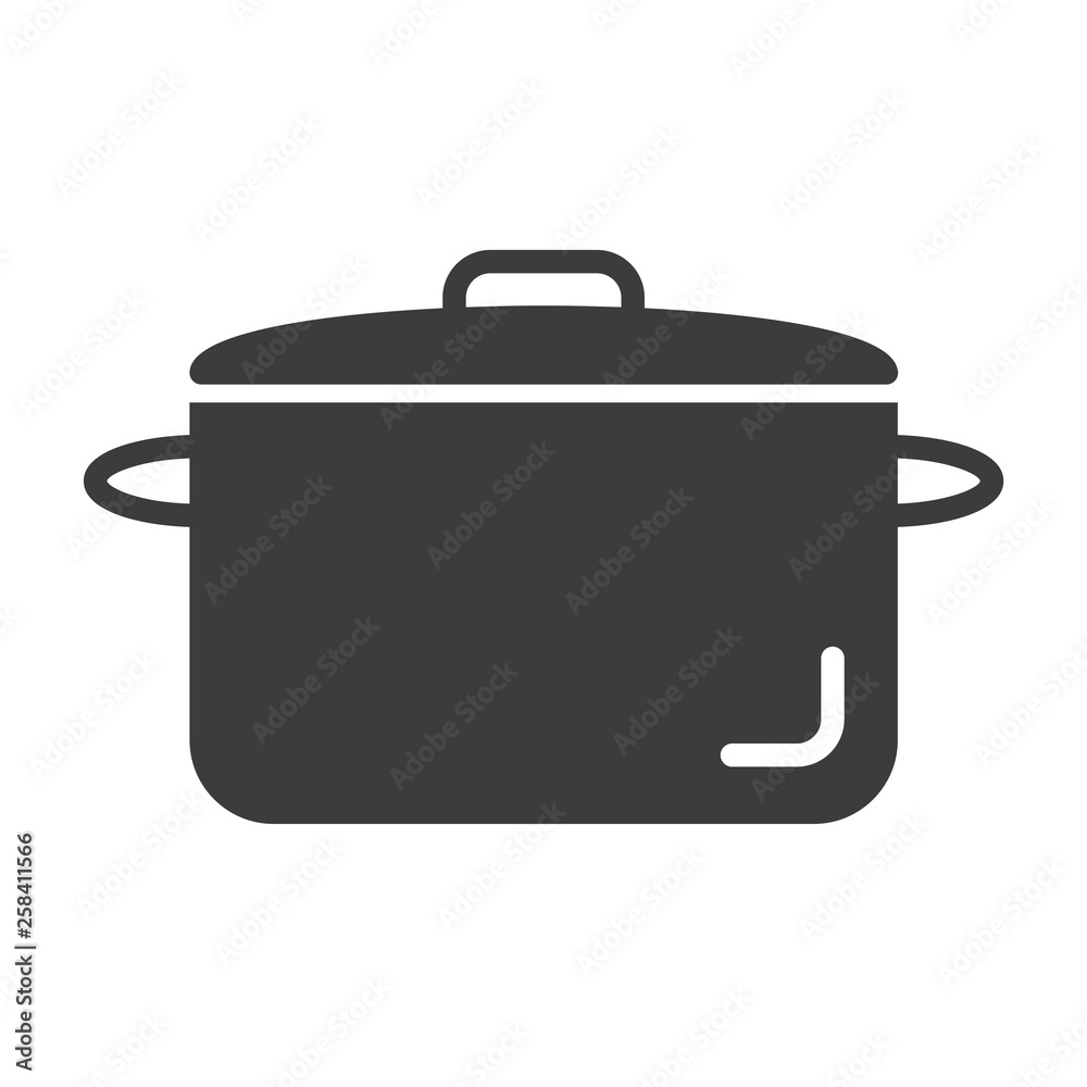 Pot vector icon in modern flat style isolated. Pot can support is good for your web design. Pot vector icon in modern flat style isolated. Pot can support is good for your web design.