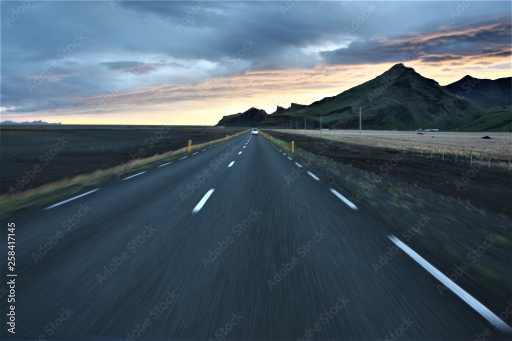 landscape in iceland