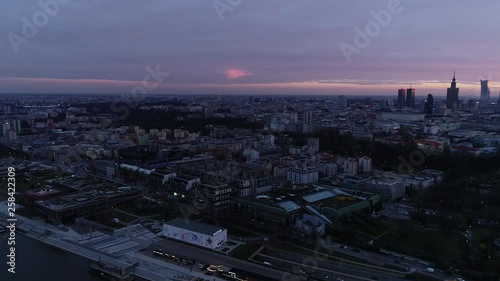 Wallpaper Mural Panorama Warszawy Torontodigital.ca