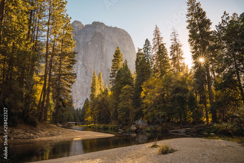 USA, California, landscape in Yosemite National Park