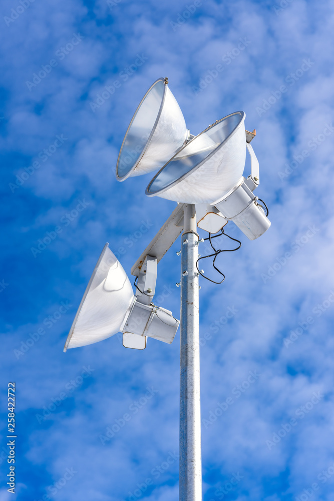 Street light for architectural lighting. Directional light Street light for architectural lighting. Directional light