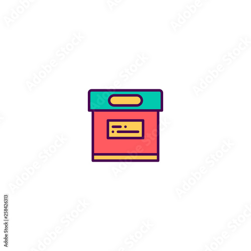 Archive icon design. Essential icon vector design