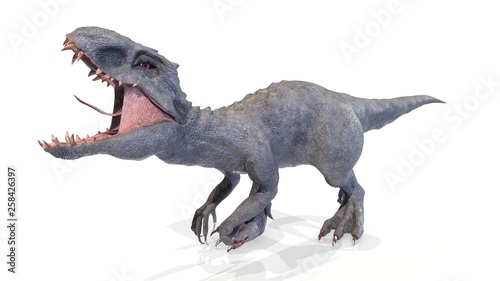Fototapeta Naklejka Na Ścianę i Meble -  animal, indominus rex of backgorund, 3d render