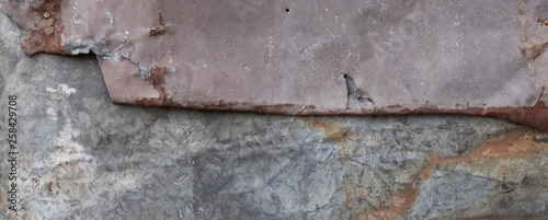 Old rusty galvanized steel texture highly detailed