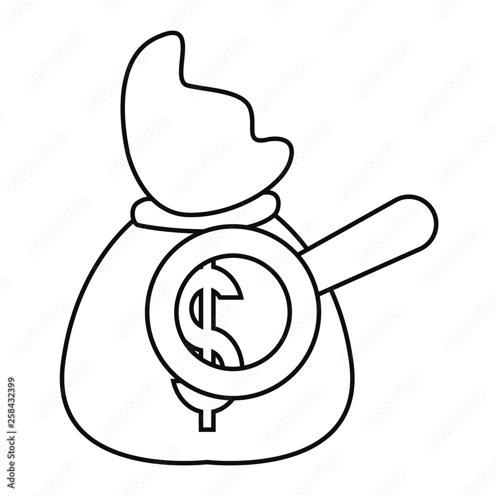 money bag dollar money bag dollar