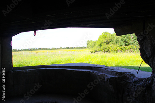 Azeville battery bunker. Normadia, France. German defensive location in the Second World War photo