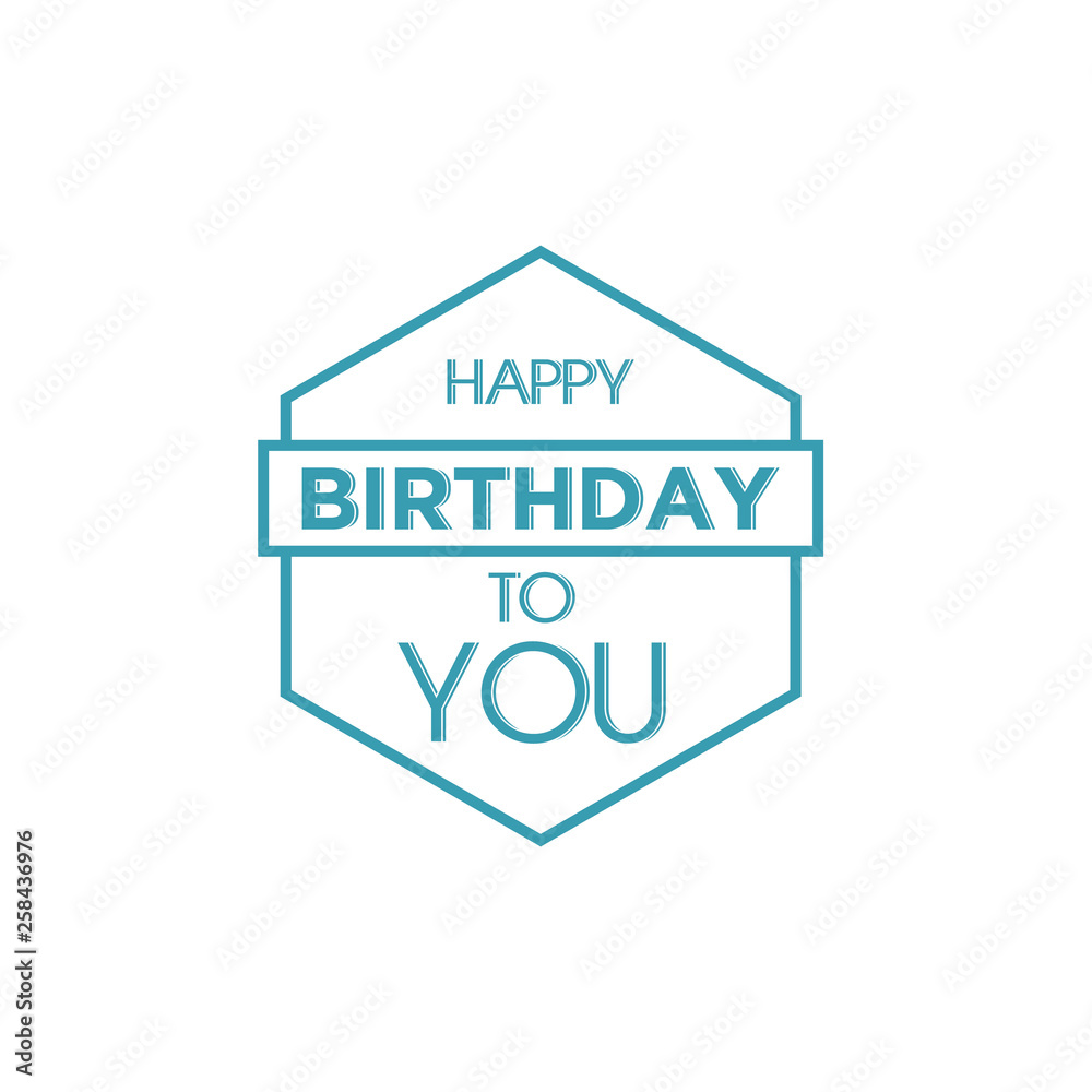 Happy Birthday Logo. Happy Birthday Logo.