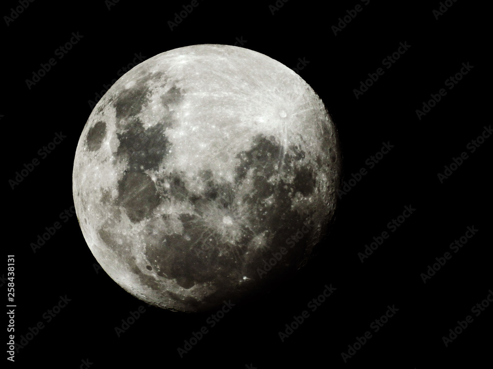 Moon surface / The Moon is an astronomical body that orbits planet Earth and is Earth's only permanent natural satellite Moon surface / The Moon is an astronomical body that orbits planet Earth and is Earth's only permanent natural satellite