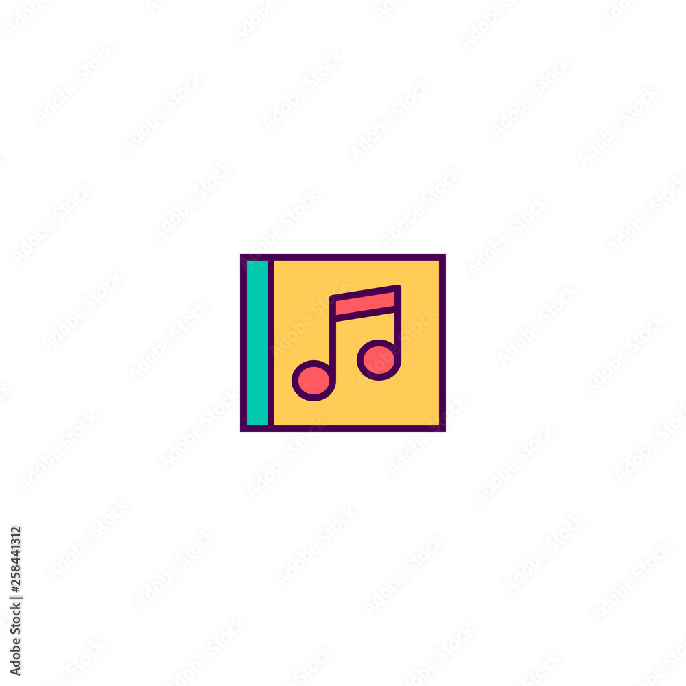Music player icon design. Essential icon vector design Music player icon design. Essential icon vector design