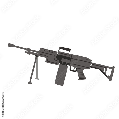 機関銃　イラスト