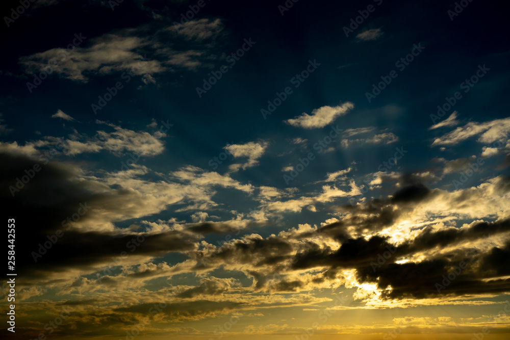 Fototapeta premium 夕焼け空