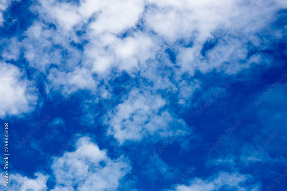 Obraz premium blue sky with clouds