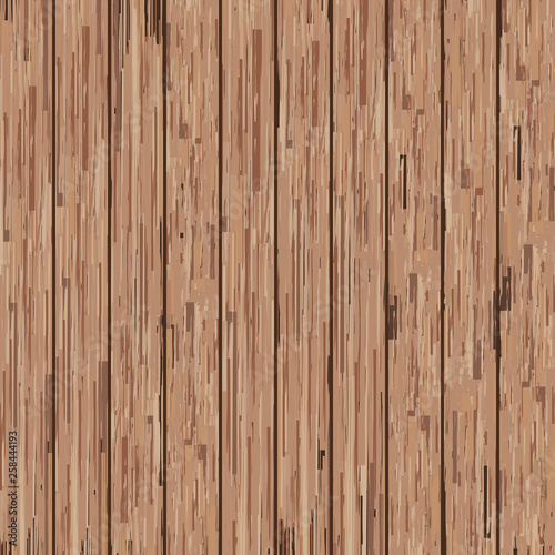 Rustic wood texture background. Aged wood texture. Brown wooden backdrop. Grunge retro vintage flat lay layout. Easy to edit template template for your design projects. Vector illustration.