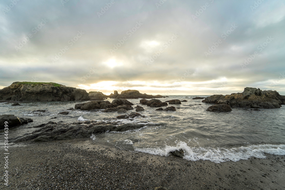 Road Trip Exploring the North Coast of California on Hwy 1 heading to Mendocino and Fort Bragg from San Francisco