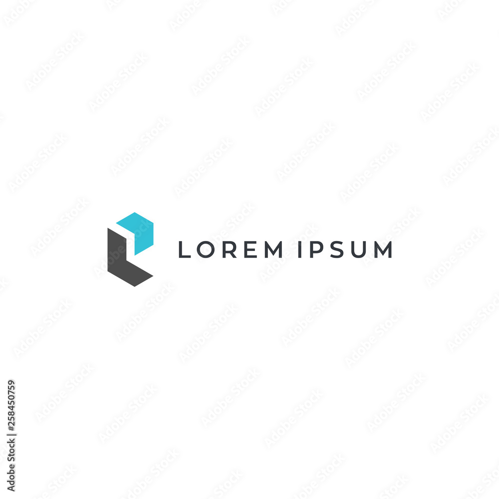 PL monogram logo design PL monogram logo design