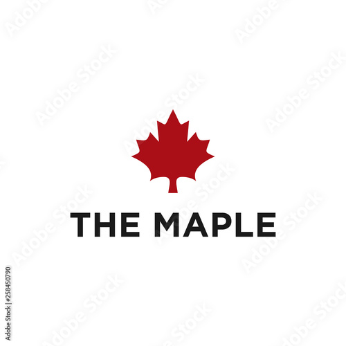 maple leaf logo design
