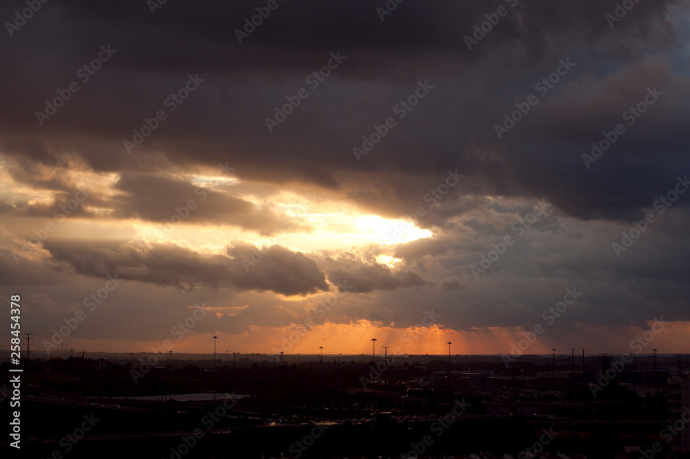 A crazy sunset in Israel Views of the Holy Land A crazy sunset in Israel Views of the Holy Land