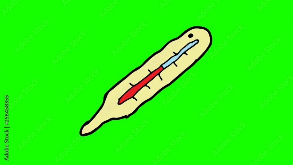 kids drawing green screen with theme of thermometer kids drawing green screen with theme of thermometer