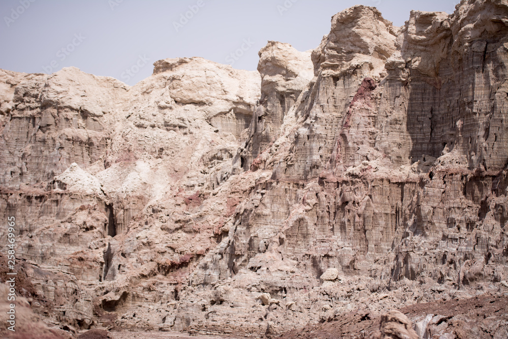 Fototapeta premium Landsacpe in Danakil