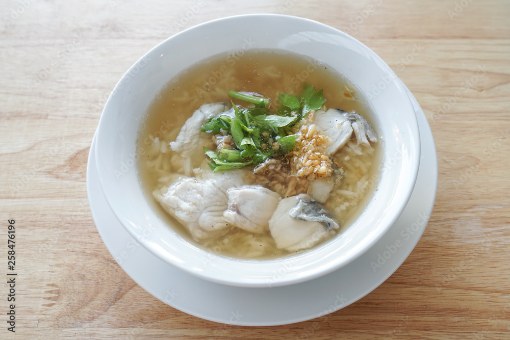 Porridge with fish Porridge with fish