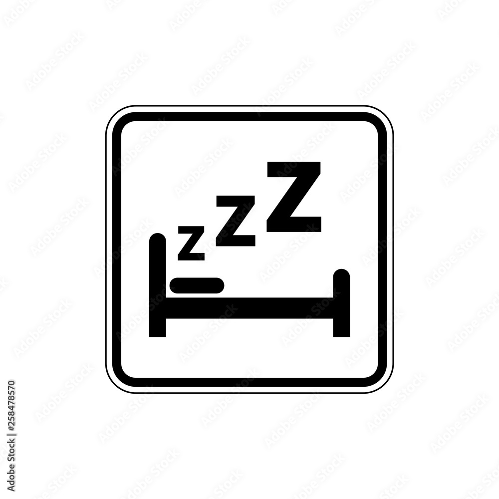 Sleep Icon, Hotel icon - Simple Illustration Sleep Icon, Hotel icon - Simple Illustration