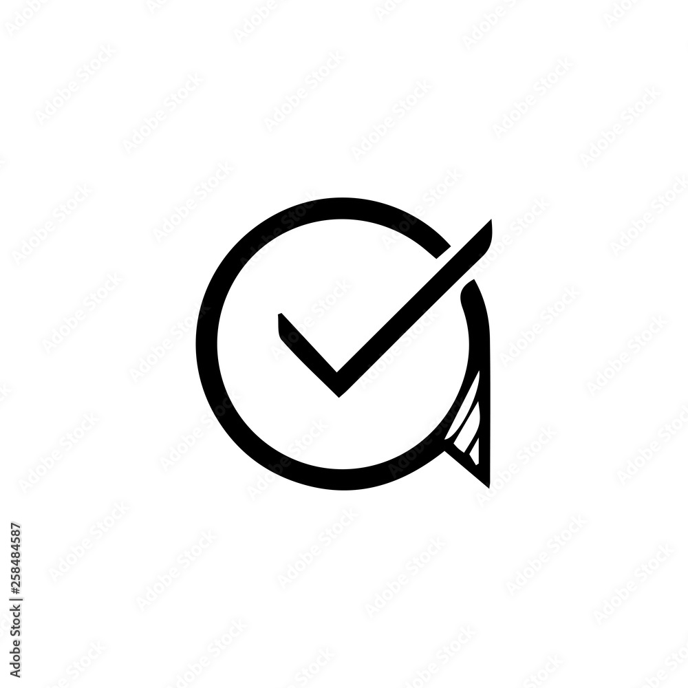 Checklist icon. Okay sign. Arrow symbol Checklist icon. Okay sign. Arrow symbol