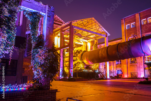 Fotografie Factory buildings and industrial equipment