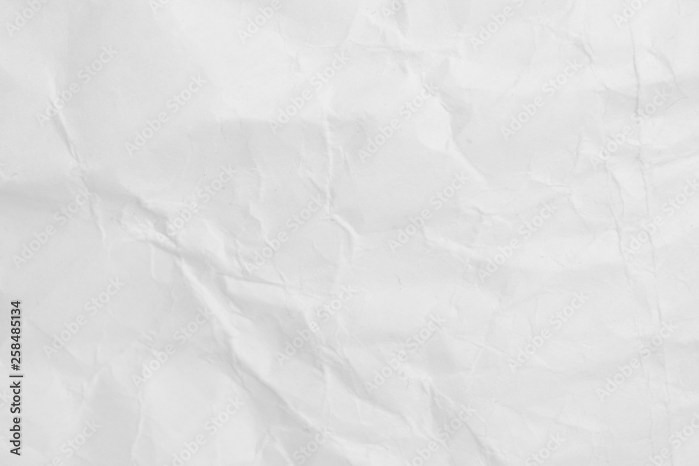crumpled white paper, grunge texture