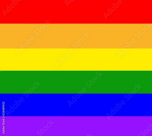 Rainbow flag background of LGBT alternative sex. Love is love