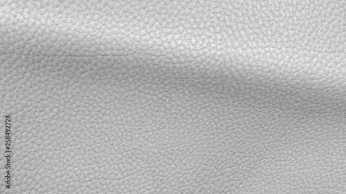 leather wave gray surface. Three-dimensional illustration. 3d render