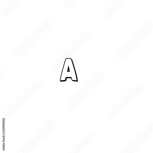 illustration of a symbol in white background