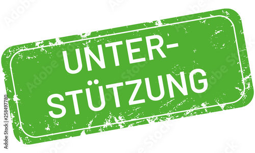 vector Stempel Unterstützung	
